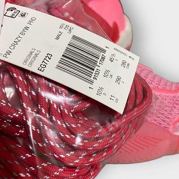 Adidas Pharrell Williams PW Crazy BYW PRD EG7723 Mens Basketball Shoe size 11 - Picture 10 of 11